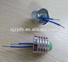 Customized E27 lamp holder with wire