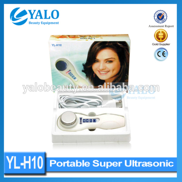 Hot sale YL-H10 ultrasonic facial beauty device/handheld ultrasonic beauty device