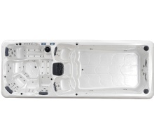 Baia Hot Tub Outdoor Jacuzzis - 8 Person Spa Tubs with Fountain & Waterfall