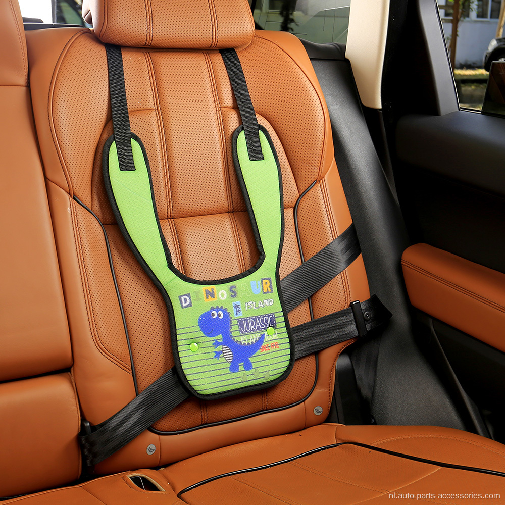 Comfortabele autostoelgordel cartoon veiligheidsgordel