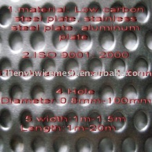 punched metal sheet(certification:ISO9001:2000)