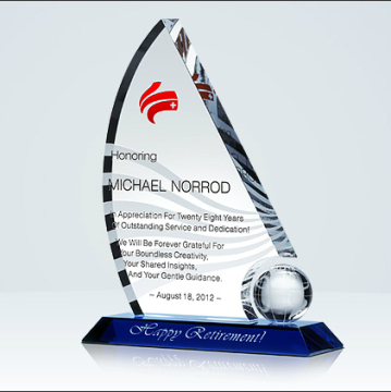 Sailboat Retirement Plaque