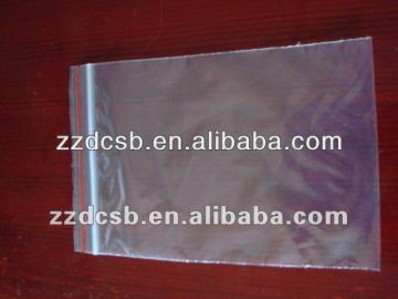 LDPE clear durable plastic ziplock bag