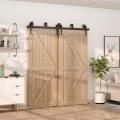 Bypass Design Tood Barn Door Hardware Set