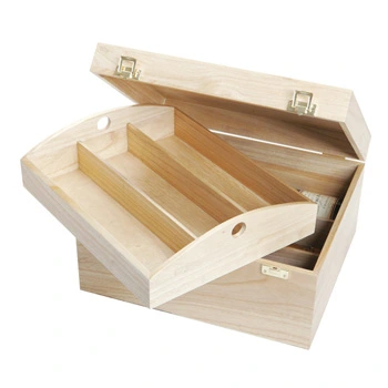 Wooden Wine Box, for Package, Promotional and Protection