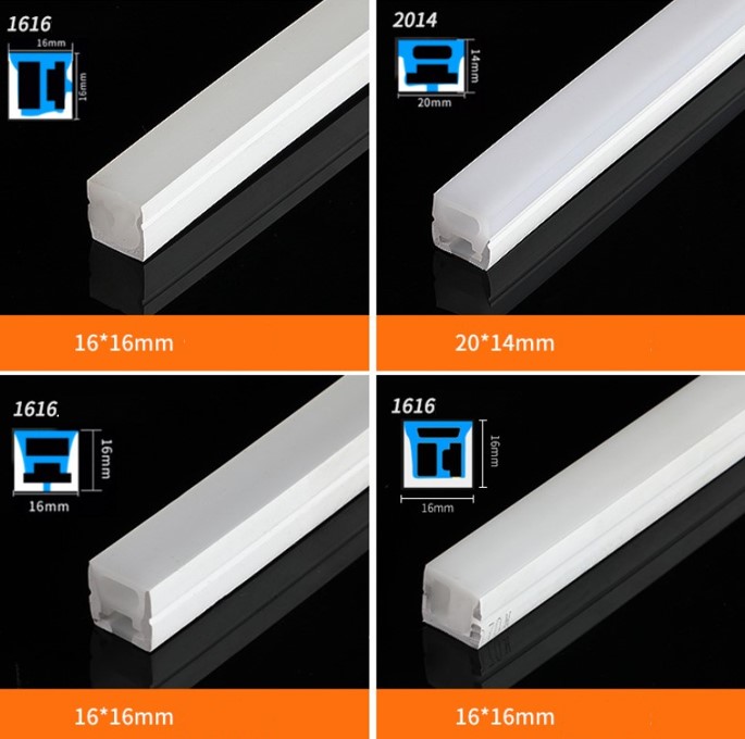 smd2835 12v 24v slim silicone IP67 waterproof flexible led strip 6mm 8mm led flex neon