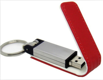 2015 New Design Leather USB Flash Drive