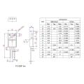 TO-220F BTA216X-600B TRIAC tem um bom desempenho em DV/dt e confiabilidade