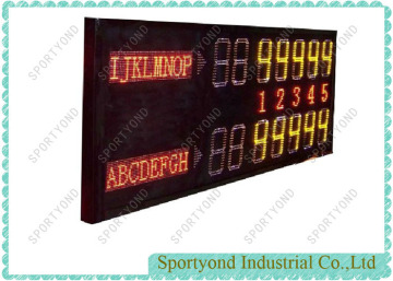 Tennis electronic score board and tennis led scoreboards