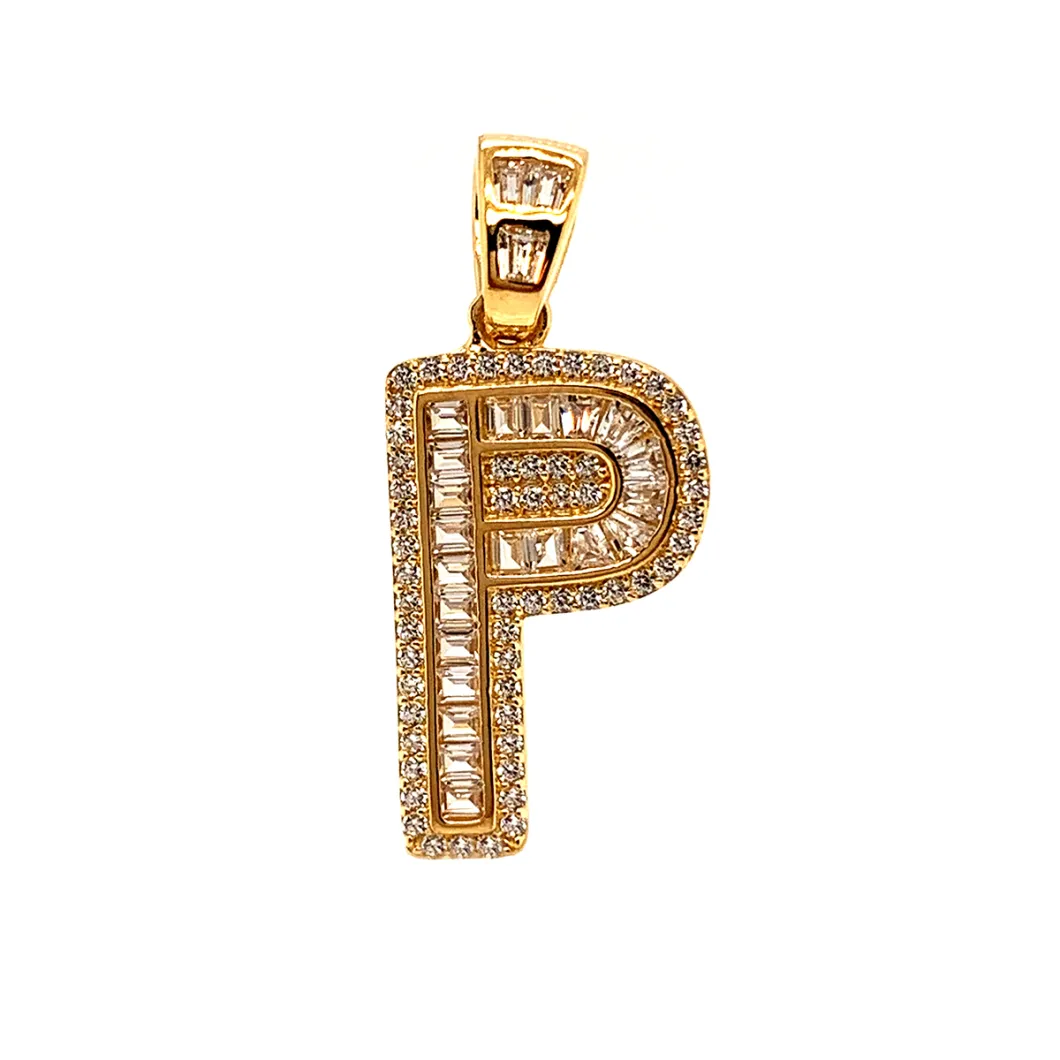 10K 14K 18K Gold Creative Gift/Letter Jewelry/Fashion Pendant