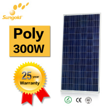 Poly Solar Panel 300W Fabrik Preis Hochwertiges tragbares Sonnensystem