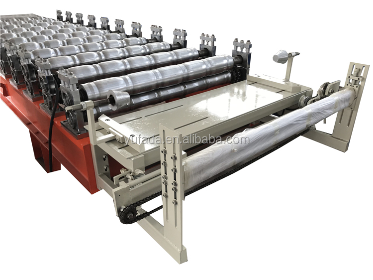 YUFA 2021 Stone coated steel tile machine glazed tile roll forming machine