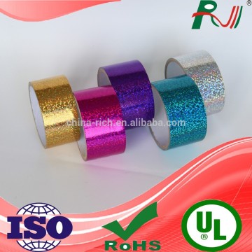 2015 Cheap hotmelt different patterns laser duct tape for christmas