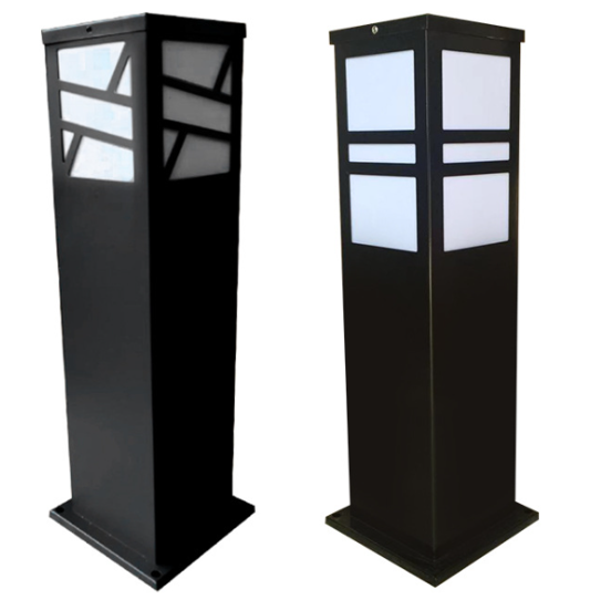 Led Bollard Light Black