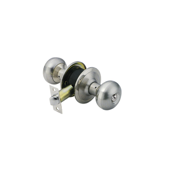 Residential Brass Cylinder Knob Lock with Computer Keys