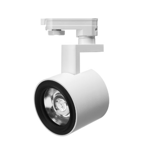 Round Shape White 20W LED Track Light