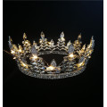 Leaves Night Light Up Crown Round Tiara