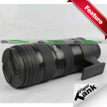 Vacuum Insulated Nikon Lens Cup Lens Shape