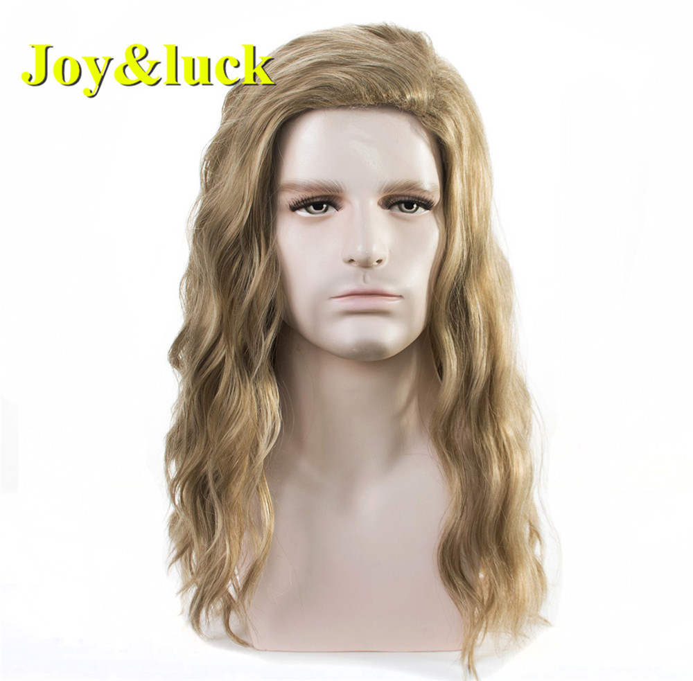 Male Wholesale Wig for Men Daily or Party Black Ombre Brown Man Hair Short Natural Straight Men Wigs Synthetic Hair Wigs