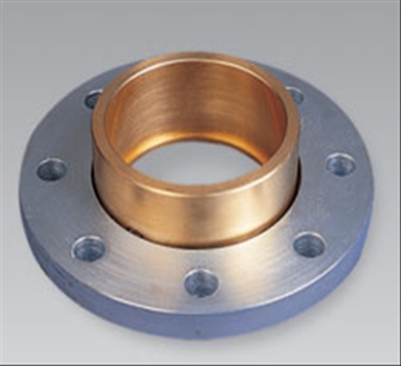 Copper flated steel flange