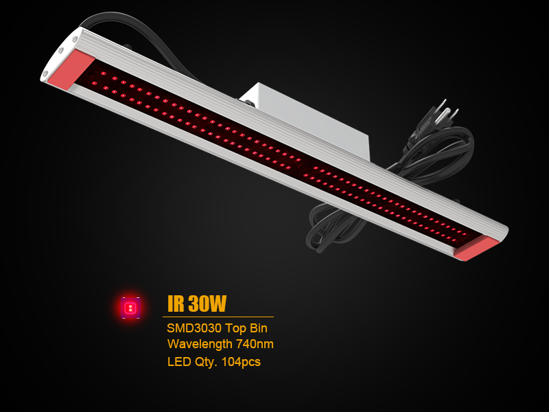 LED AGLEX LED 30W UV 4ft مزرعة النمو الضوء