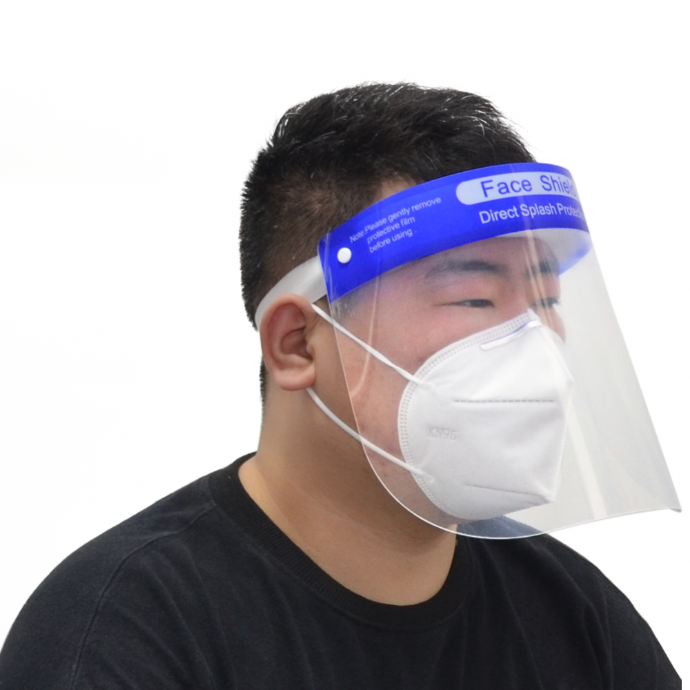 Plastic Face Shield Wearer