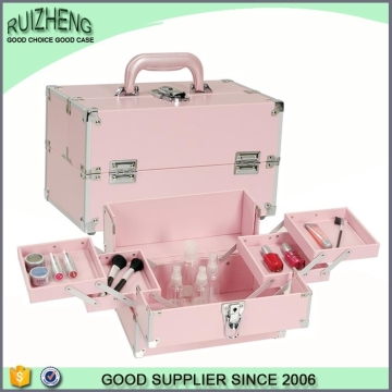 Pink Cardboard Aluminum Cosmetic Box