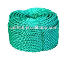 3 strand lead core fishing rope Color Green XINSAILFISH