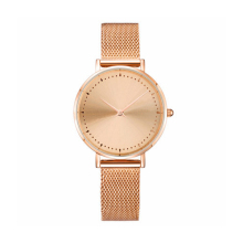 Girl's Rose Gold Watches Mesh Strap