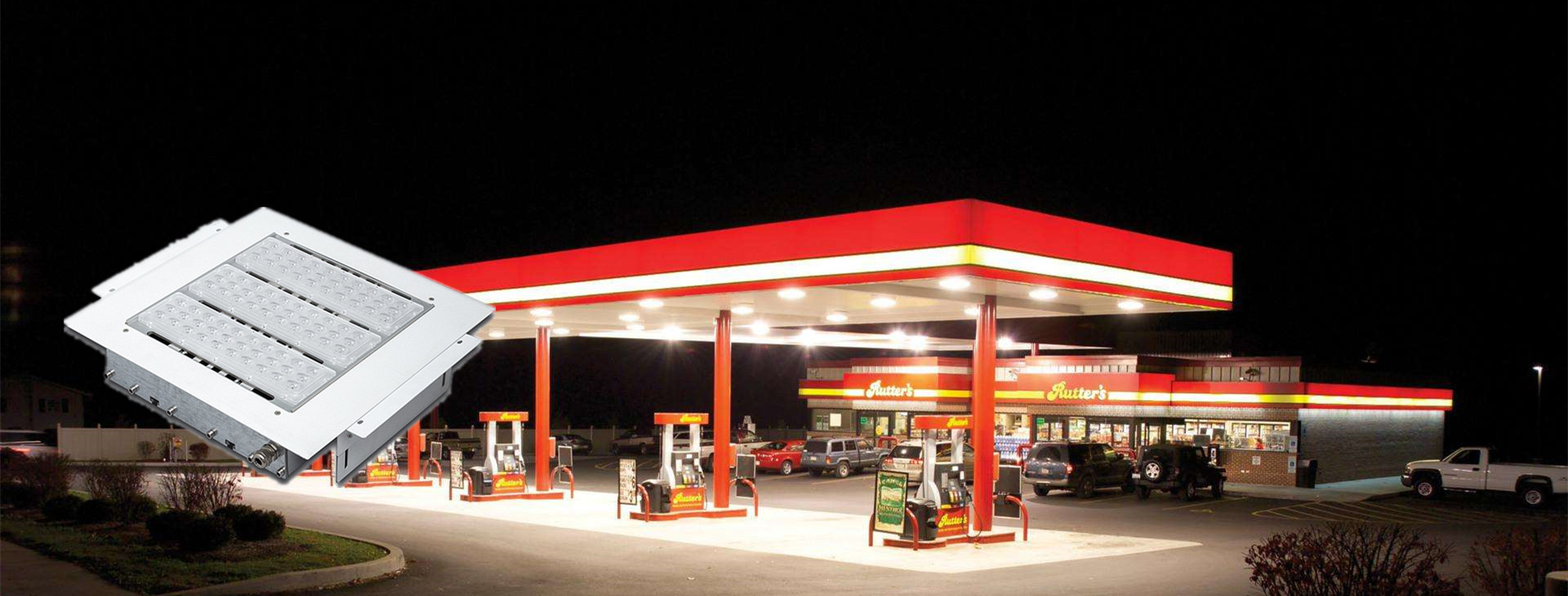 Gas Station Led Canopy Light Gas Station Led Canopy Light