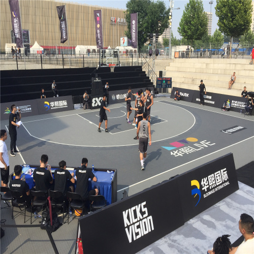 FIBA 3x3 Officiële hoftegels Basketbalvloeren