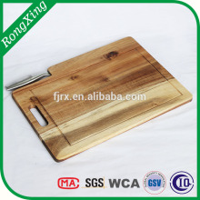 Acacia wooden vegetable cutting board