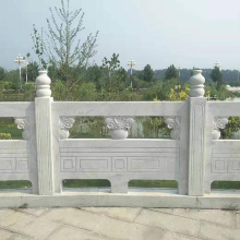 Customization White Marble Railing Bridge
