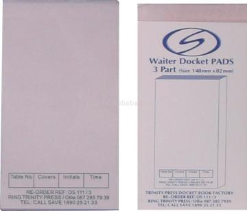 Waiter Docket PADS
