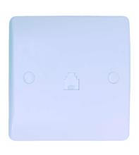 1 GANG TELEPHONE SOCKET- AMERICAN B