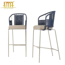 Luxury Rattan Wicker Weave Outdoor Bar Stools