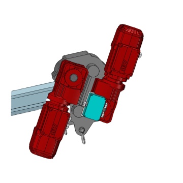 Motorized Climbing Trolley for L70 Monorail BMU System