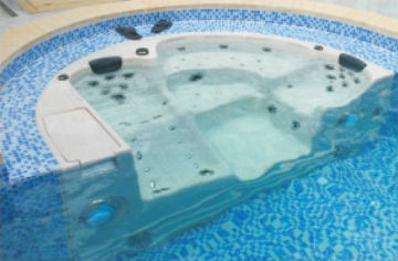 Newest arrived integrative swimming pool big filter massage integrative filter