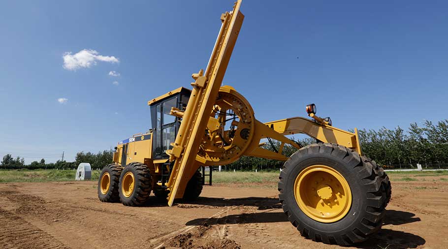 190HP motor grader sem919 hidrolik kecil