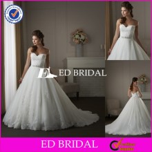 CE583 Fancy Customized China Factory Strapless Backless Lace Cheap Wedding Dresses NZ