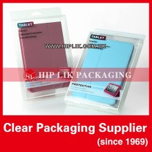 Unique Soft Crease Clear Plastic PET Box