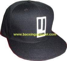 flat peak hip-hop ball fitted cap hat
