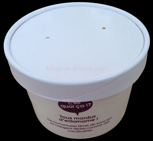 disposable paper ice cream cups paper lid