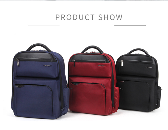 Newcom OBM ODM Fashion Polyester Waterproof Business Laptop Backpack