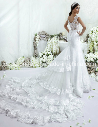 Luxury Lace Wedding Dress Mermaid Bridal Wedding Gowns LD11535