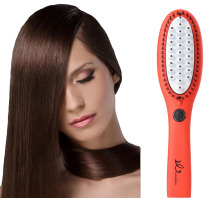 Hair Straightening Ionic Red Brush