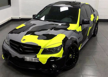 140gsm Digital Camo Vinyl Car Wrap