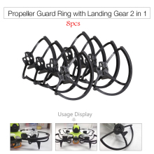 Propeller Guard Ring Protector with Landing Gear 2 in 1
