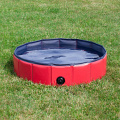 Piscina de perros plegable para perros grandes pvc piscina