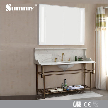 60 inch New Products waterproof stainless steel frame bathroom vantiy